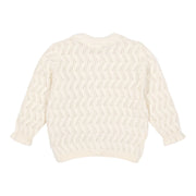 LITTLE DUTCH. Knitted cardigan Creme