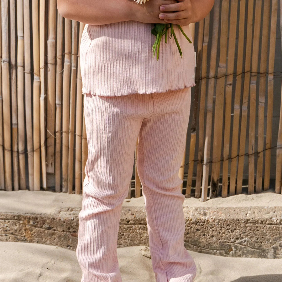 LITTLE DUTCH. Flared pants Fairy Pink