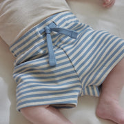 LITTLE DUTCH. Shorts blue Stone Blue stripe