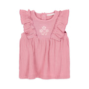 LITTLE DUTCH. Dress pink with bloomers Pink Blush