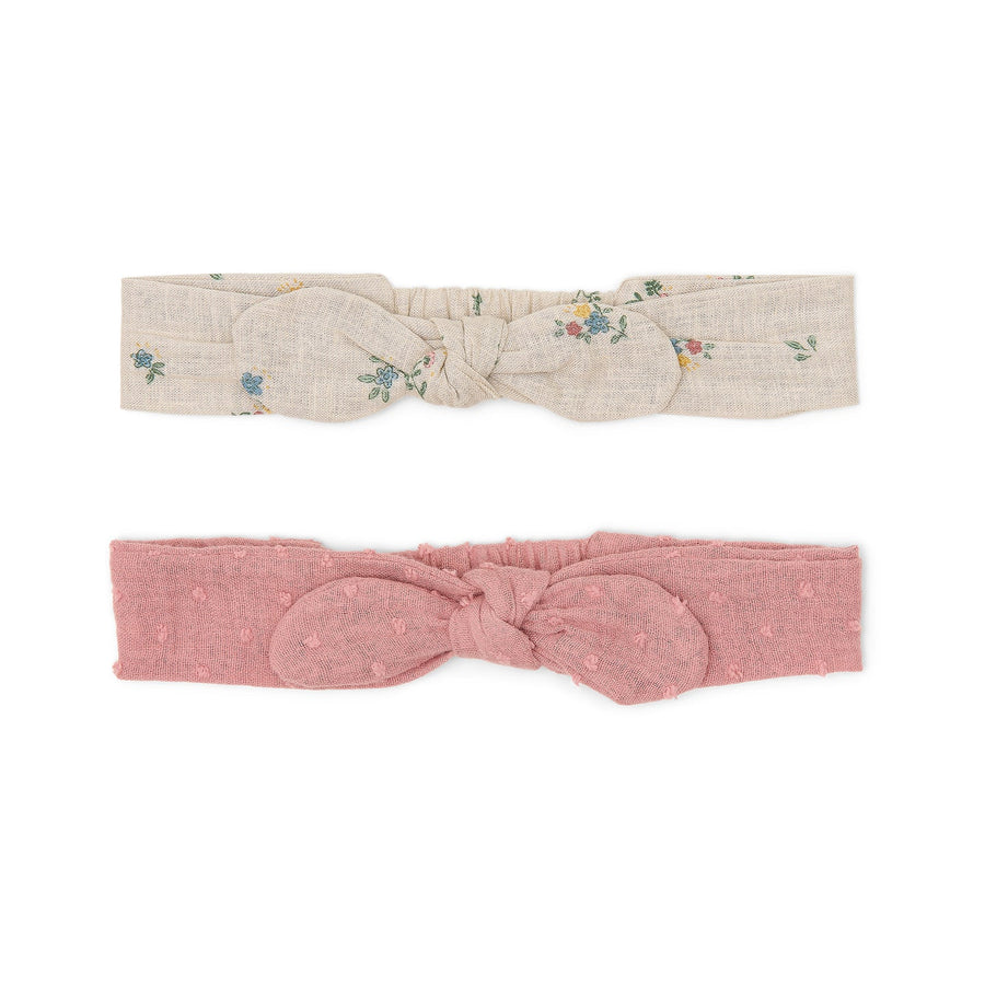LITTLE DUTCH. Headband 2-pack Fairy Garden Multi (6-18m)