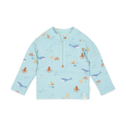 LITTLE DUTCH. Long Sleeve Swim Shirt Ocean Friends
