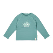 LITTLE DUTCH. Long Sleeve Swim Shirt Ocean Green