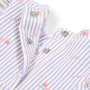LITTLE DUTCH. Long Sleeve Swim Shirt Dreamy Stripes