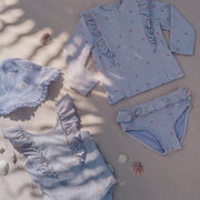 LITTLE DUTCH. Ruffle Swim Bottoms Dreamy Stripes