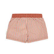 LITTLE DUTCH. Swim short Ocean Brown Stripes