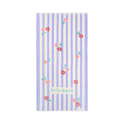 LITTLE DUTCH. Beach Towel Dreamy Purple Stripe - 60x120