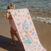 LITTLE DUTCH. Beach Towel Dreamy Mermaid Multicolour - 60x120