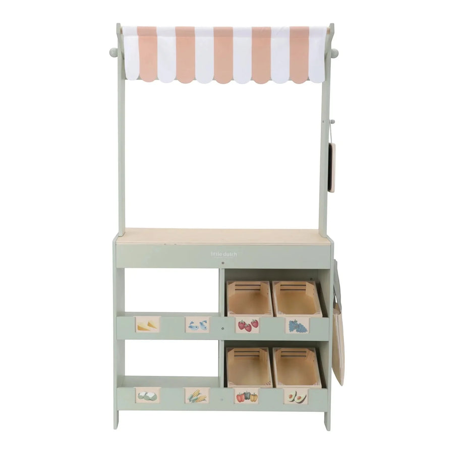 LITTLE DUTCH. Wooden market stall