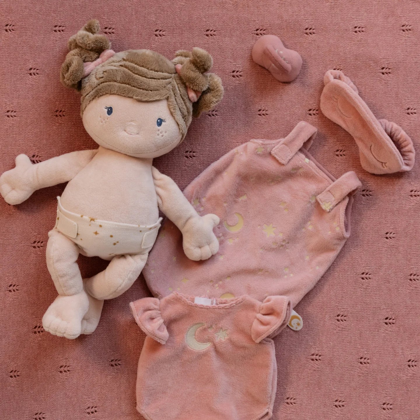 LITTLE DUTCH. Big baby doll Rosa 40cm