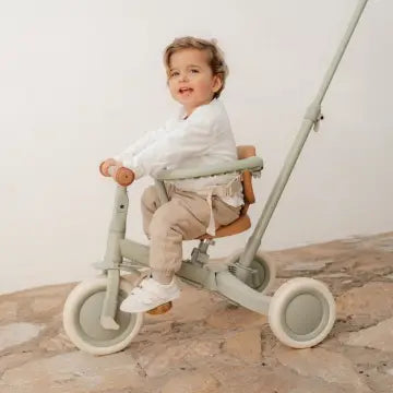 LITTLE DUTCH. Green Leaf 4 in 1 Tricycle