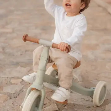 LITTLE DUTCH. Green Leaf 4 in 1 Tricycle