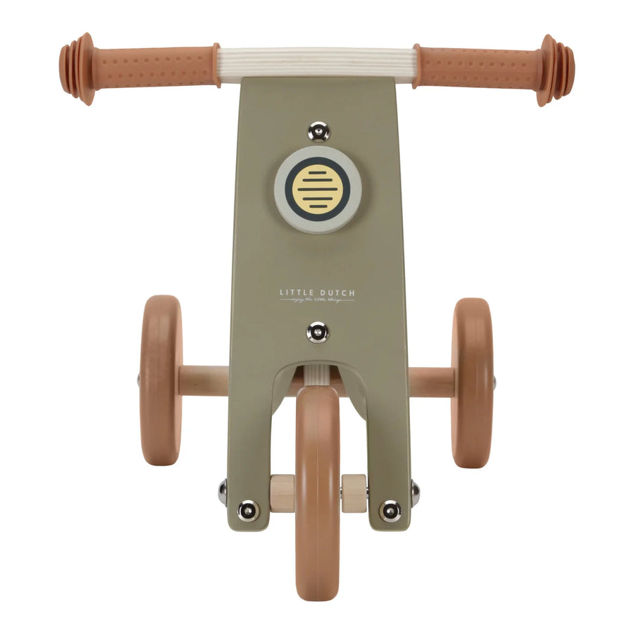 LITTLE DUTCH. Wooden Tricycle Olive