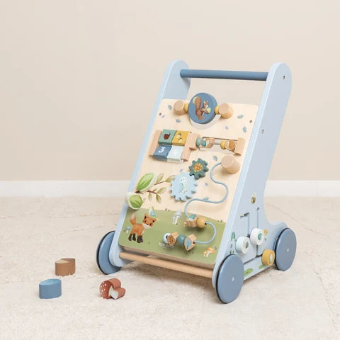 LITTLE DUTCH. Multi-activity Baby Walker Forest Friends