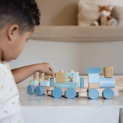 LITTLE DUTCH. Stacking Train Forest Friends
