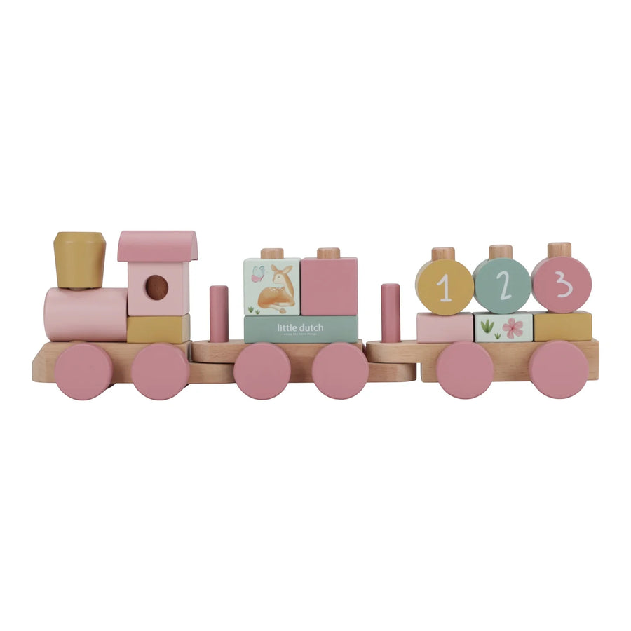 LITTLE DUTCH. Stacking Train Fairy Garden