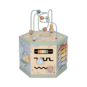 LITTLE DUTCH. Wooden activity hexagon Safari Friends