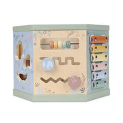 LITTLE DUTCH. Wooden activity hexagon Safari Friends