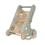 LITTLE DUTCH. Wooden baby activity walker Safari Friends