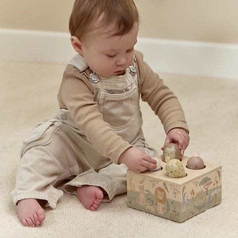 LITTLE DUTCH. Wooden Pop-up Toy Safari Friends