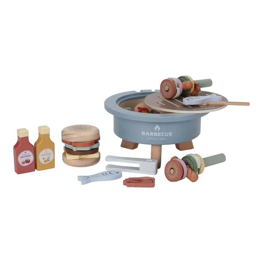 LITTLE DUTCH. Barbecue Toy Set