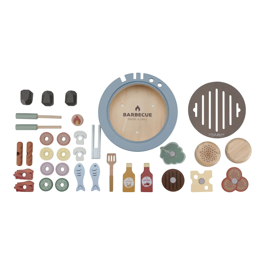 LITTLE DUTCH. Barbecue Toy Set