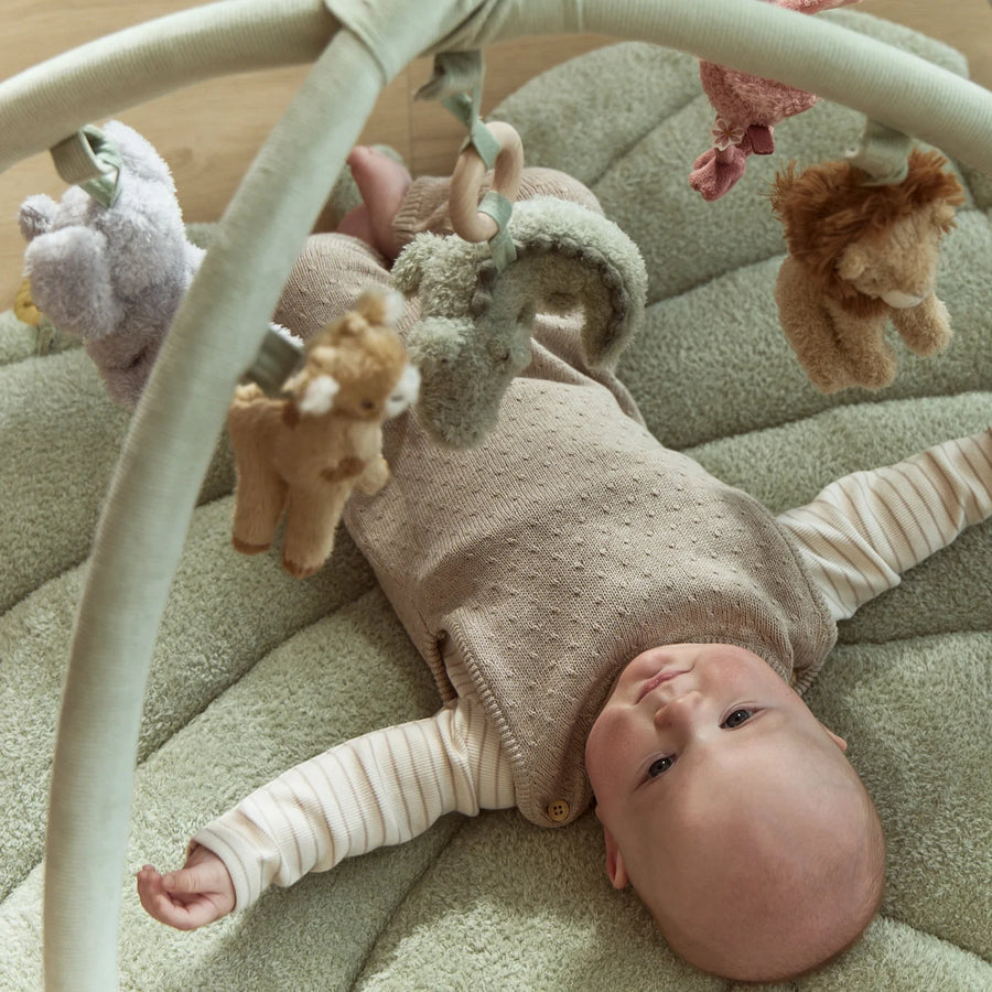 LITTLE DUTCH. Activity play mat with arch Safari Friends