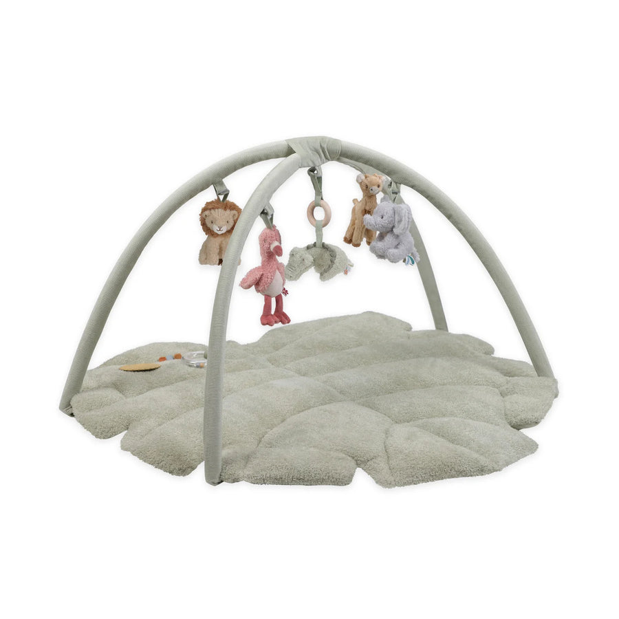 LITTLE DUTCH. Activity play mat with arch Safari Friends