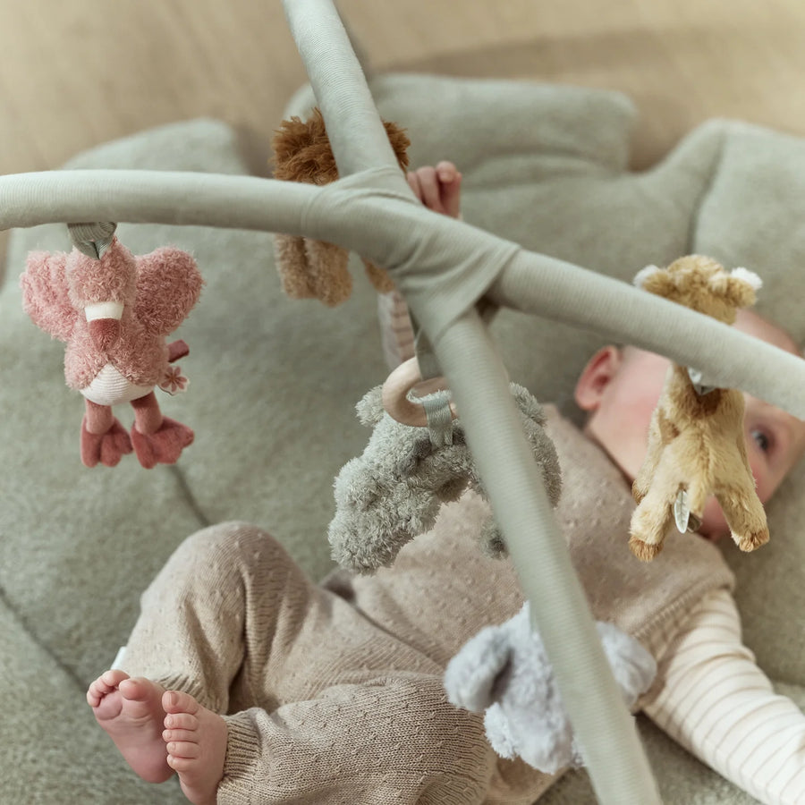 LITTLE DUTCH. Activity play mat with arch Safari Friends