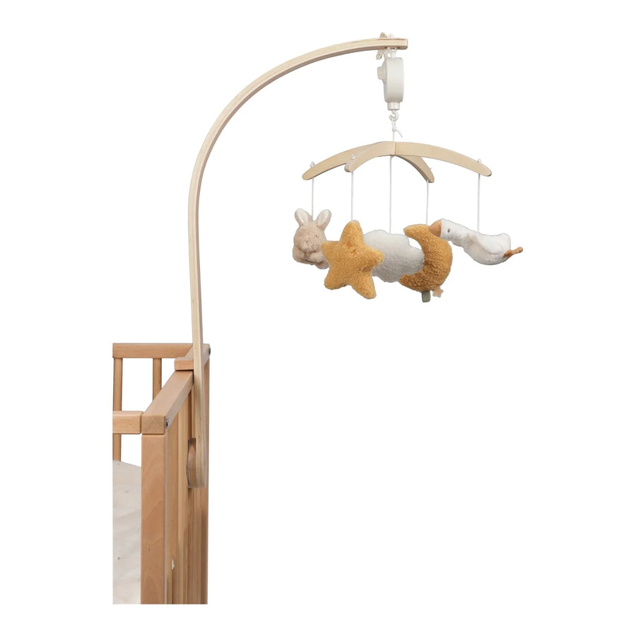 LITTLE DUTCH. Wooden Music Mobile Newborn Naturals