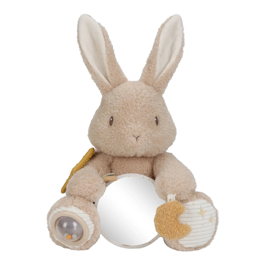 LITTLE DUTCH. Activity Cuddle Toy Baby Bunny