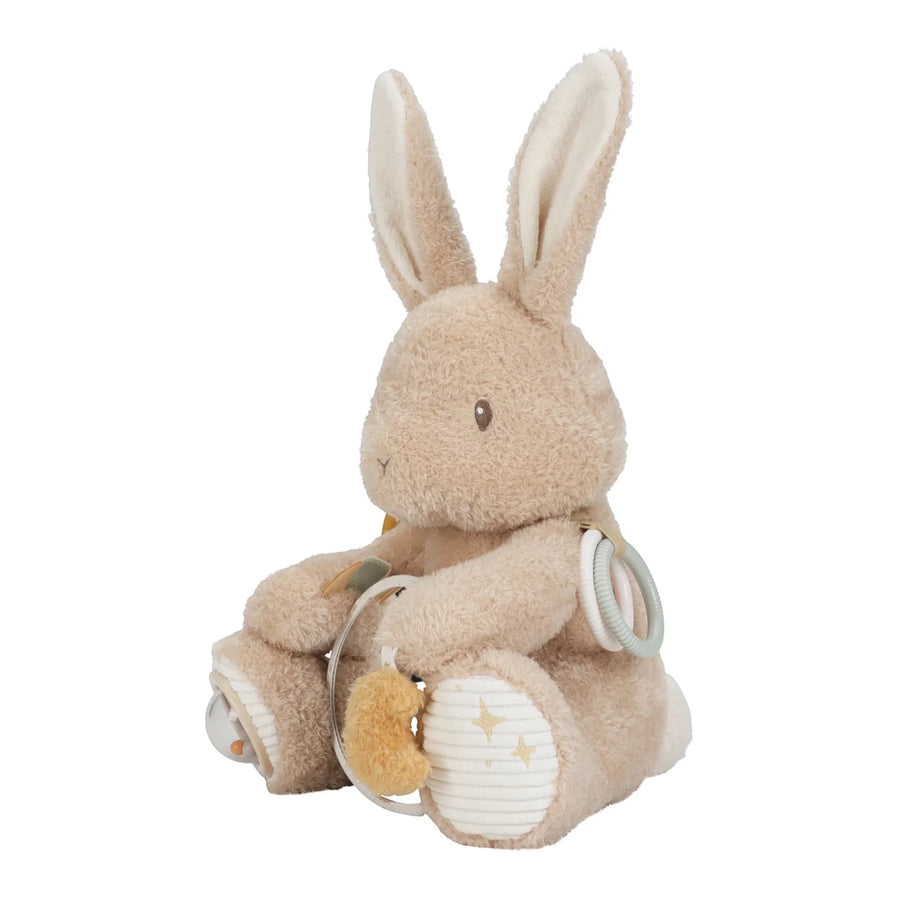 LITTLE DUTCH. Activity Cuddle Toy Baby Bunny