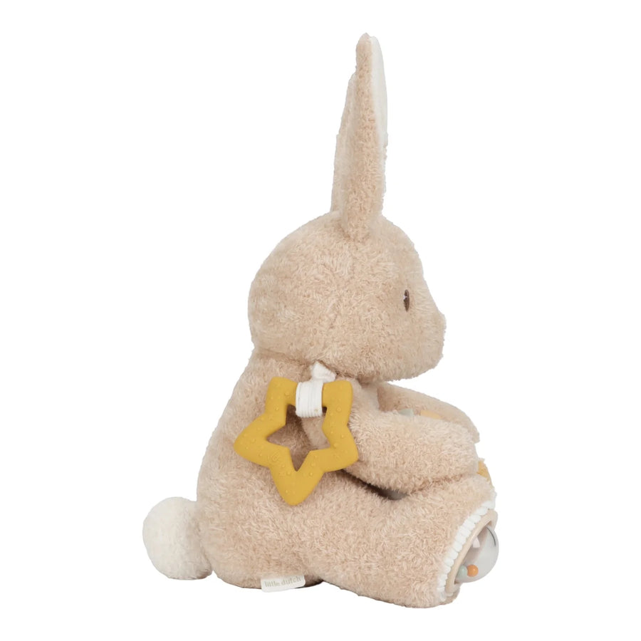 LITTLE DUTCH. Activity Cuddle Toy Baby Bunny