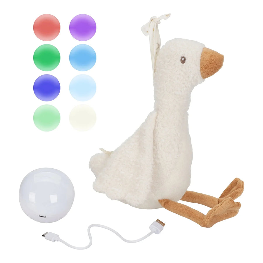 LITTLE DUTCH. Cuddle Goose Light & Sound