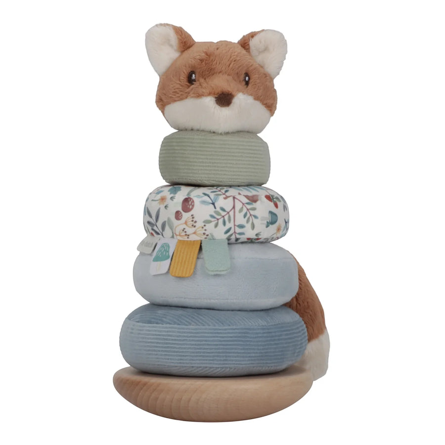 LITTLE DUTCH. Rocking Ring Stacker - Forest Friends