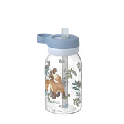 LITTLE DUTCH.Drinking bottle with straw Campus 450 ml - Forest Friends