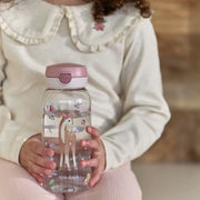 LITTLE DUTCH. Drinking bottle with flip cap Campus 600 ml - fairy garden