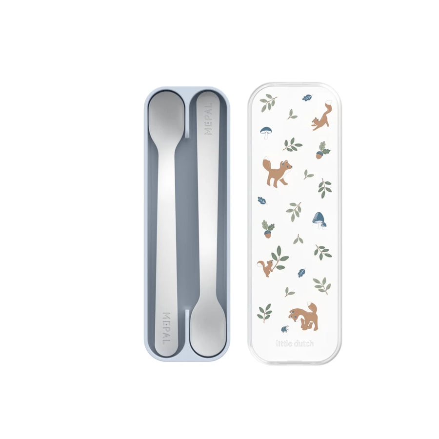 LITTLE DUTCH. Feeding spoon Mio set of 2 - Forest Friends