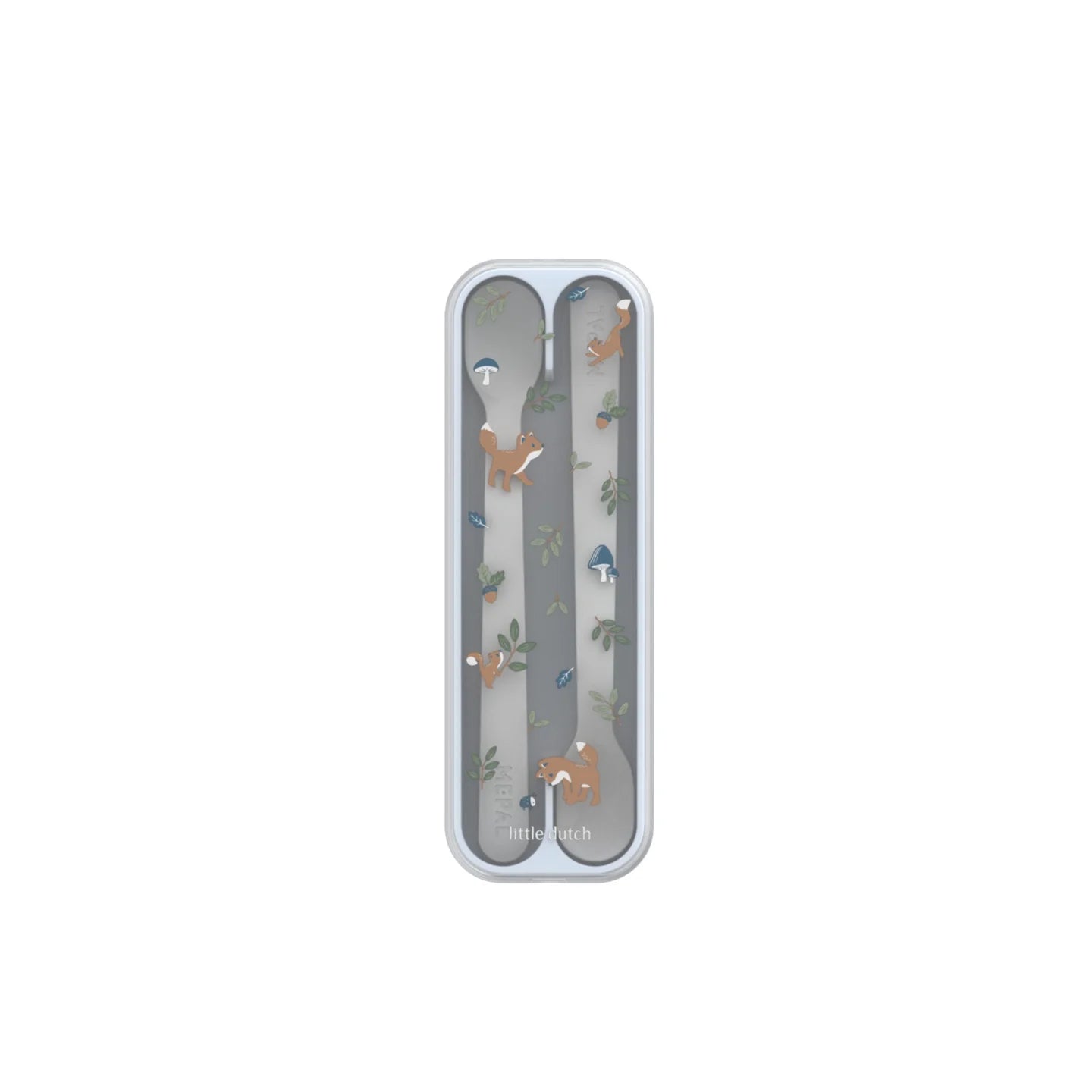 LITTLE DUTCH. Feeding spoon Mio set of 2 - Forest Friends