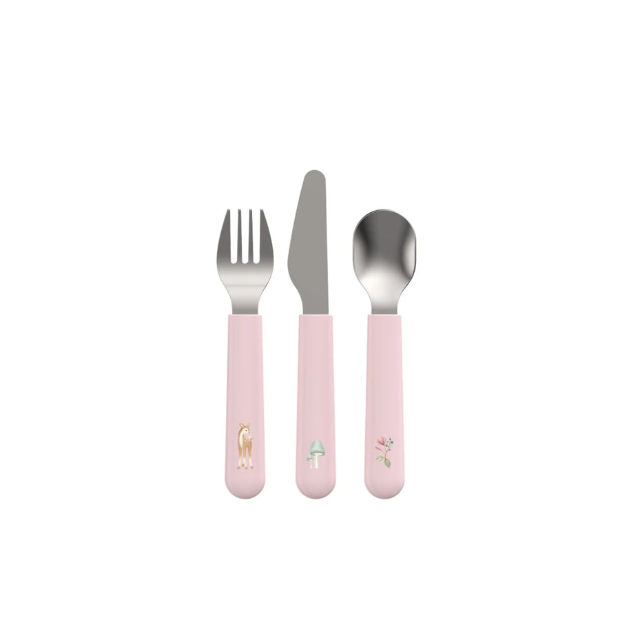 LITTLE DUTCH. Children's cutlery set Mio 3 pcs - Fairy Garden