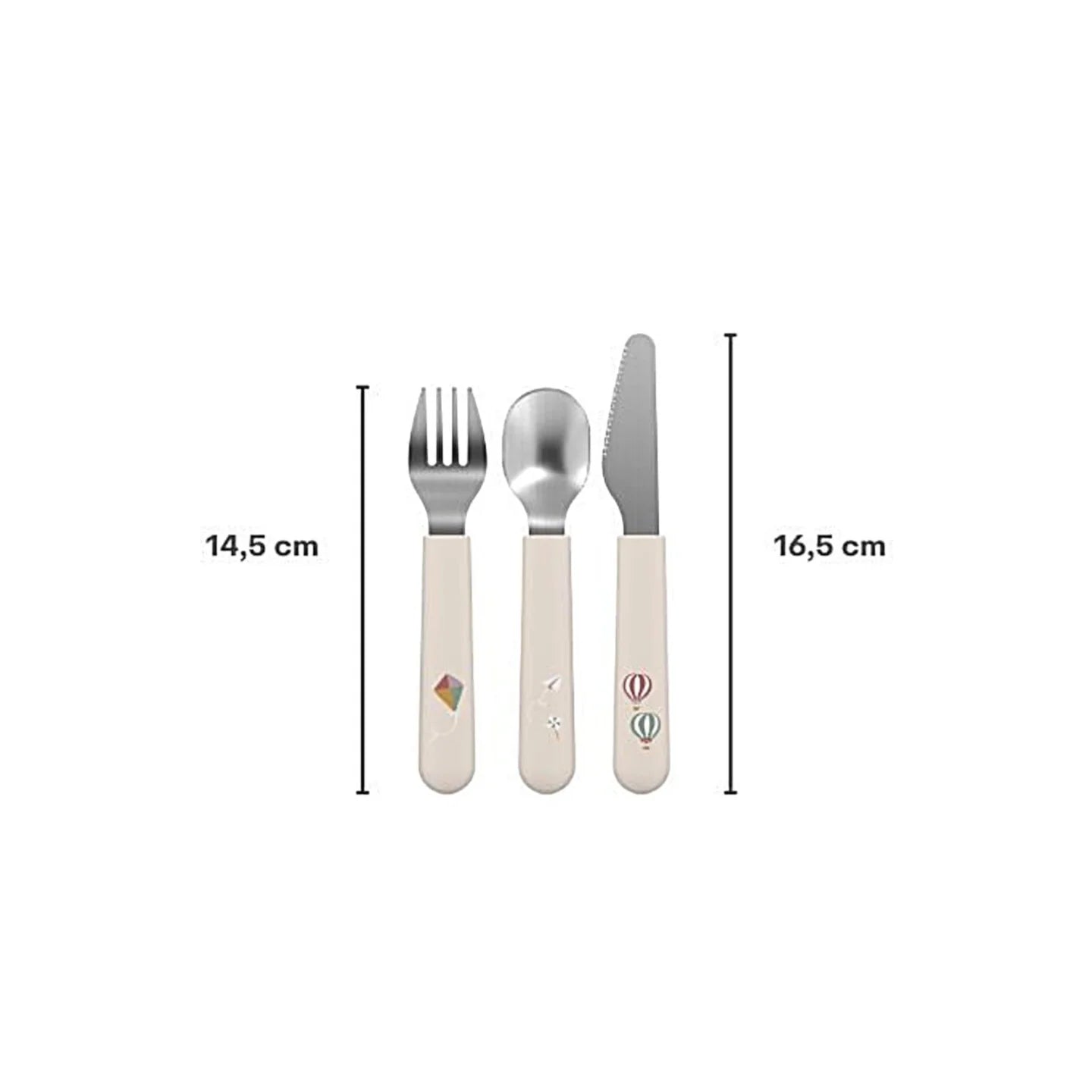LITTLE DUTCH. Children's cutlery set Mio 3 pcs - Fairy Garden