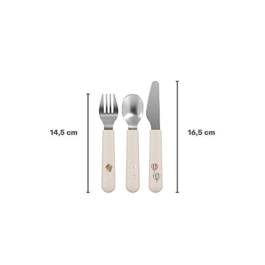 LITTLE DUTCH. Children's cutlery set Mio 3 pcs - Forest Friends