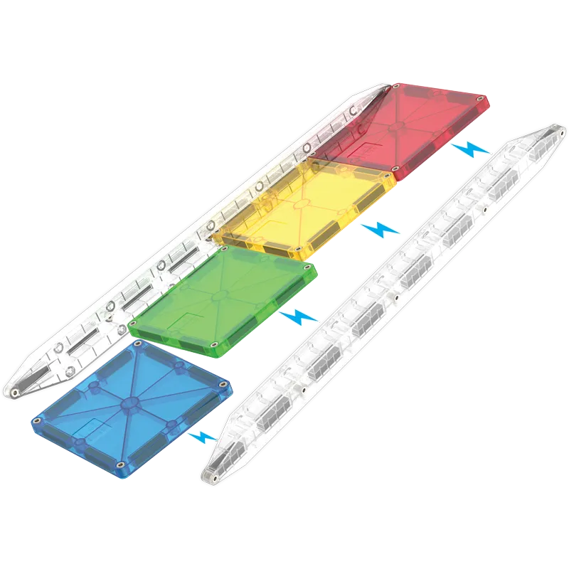 Rail Racers 33 Τεμάχια - MAGNA-TILES