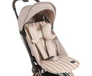 La Millou Stroller Pad Stripes Beige