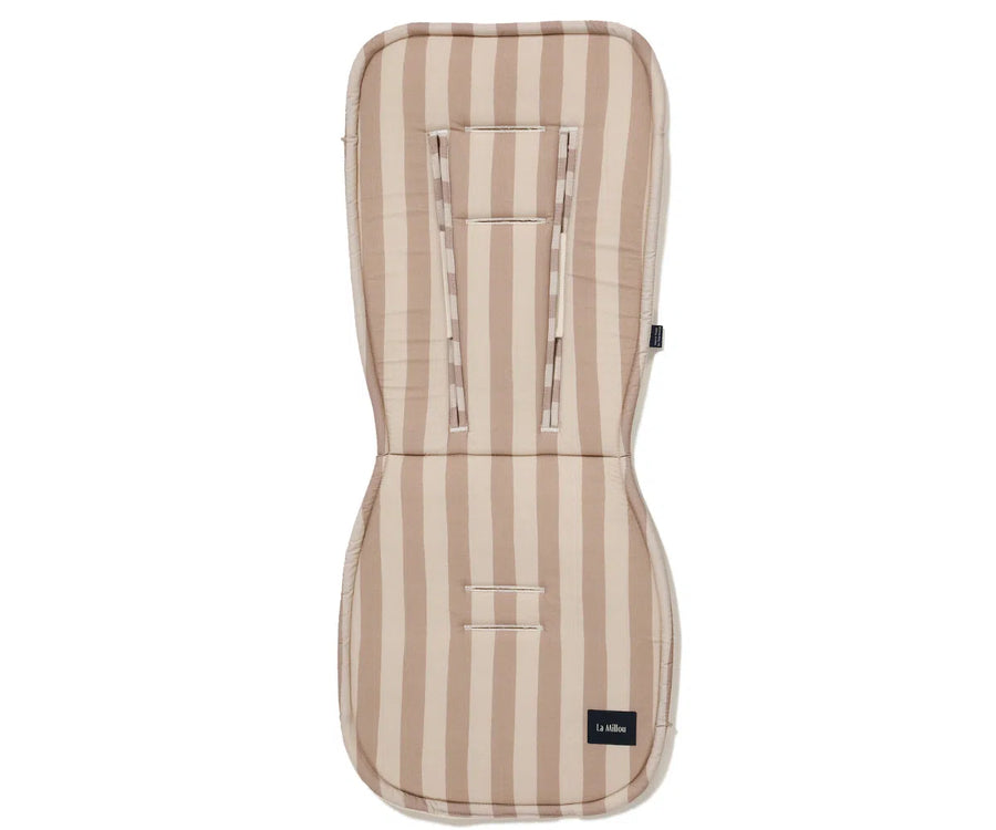 La Millou Stroller Pad Stripes Beige