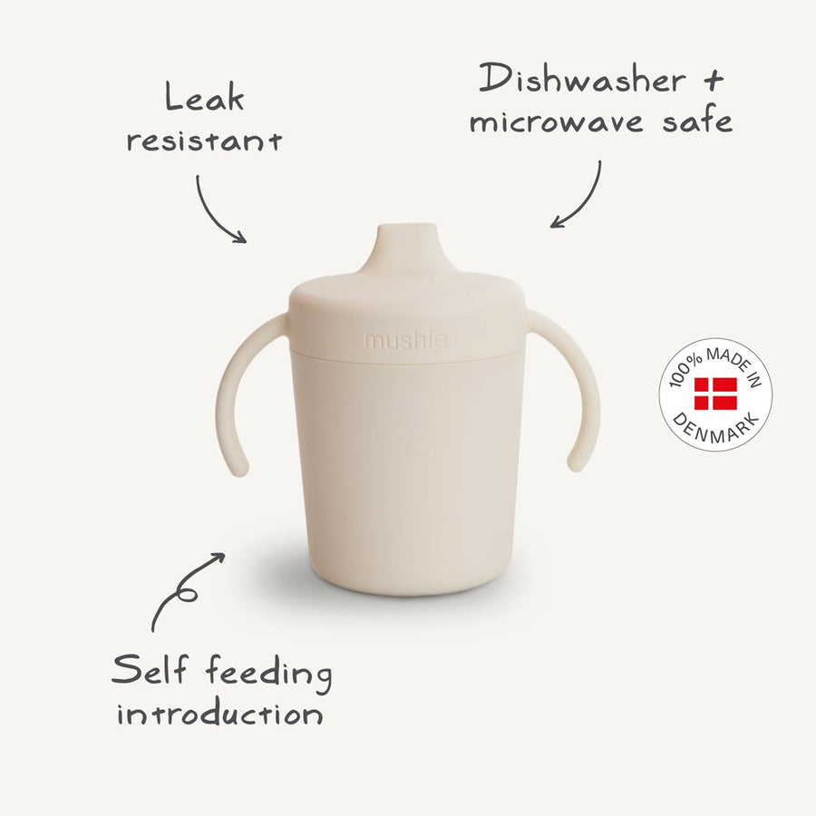 Trainer Sippy Cup Smoke– Mushie