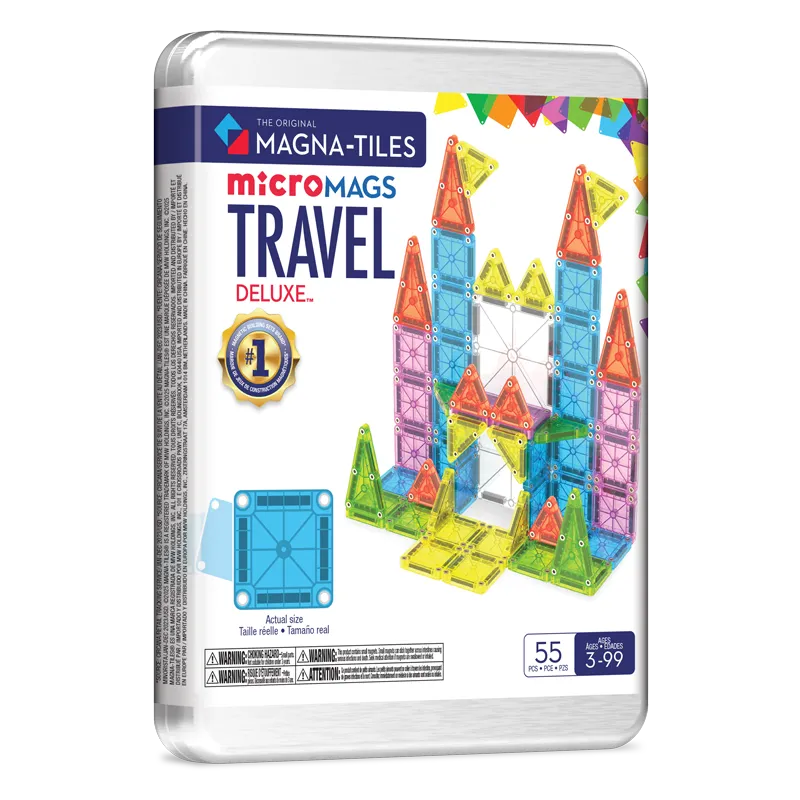 Travel Set Deluxe 55 Τεμάχια - MAGNA-TILES
