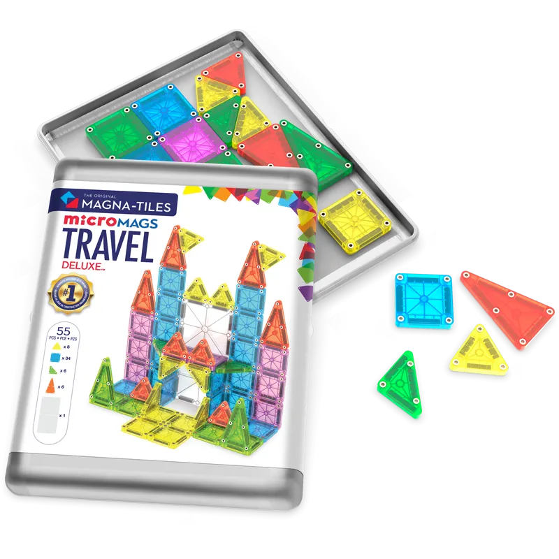 Travel Set Deluxe 55 Τεμάχια - MAGNA-TILES