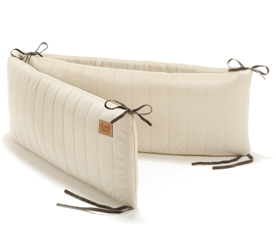 La Millou Bed Bumper Velvet SAND