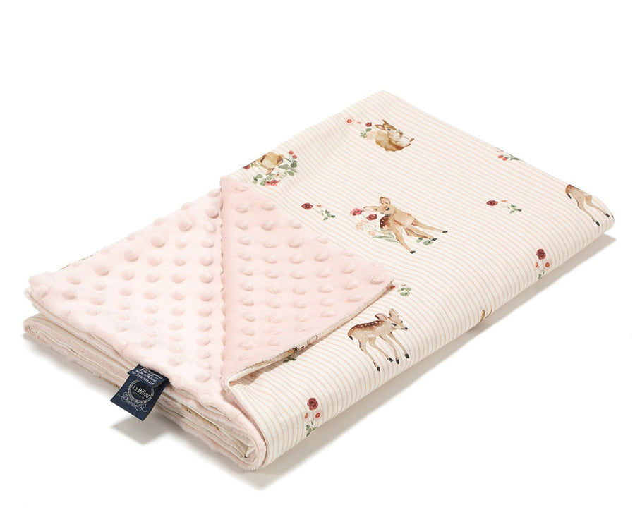 La Millou Light Blanket Bambiland – Powder Pink